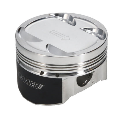 Manley Mitsubishi 2.0L 4B11T Piston Set - 86.00mm Bore 1.155in CH, -3.50 CC