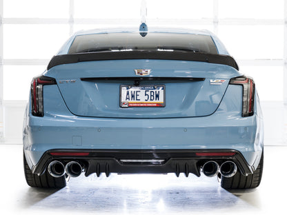 AWE Tuning 22-26 Cadillac CT5-V Blackwing SwitchPath Exhaust - Chrome Silver Tips