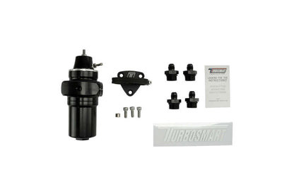 Turbosmart FPRF6 Fuel Pressure Regulator and Filter - Black
