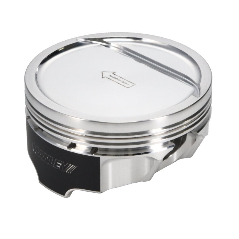 Manley Chevrolet LS Piston Set - 4.130in Bore 1.115in CH, -18.00 CC