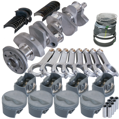 Eagle Chevy 350 3.480in Crank 5.700in H-Beam -5cc Flat Top 4.000in Pistons Rotating Assembly