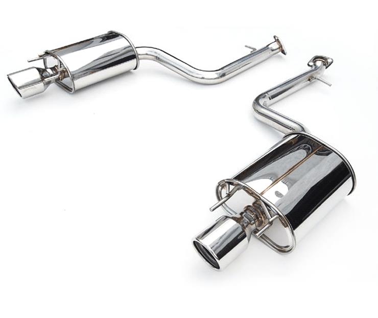 Invidia 08+ WRX Hatch Q300 Single Rolled SS Cat-back Exhaust