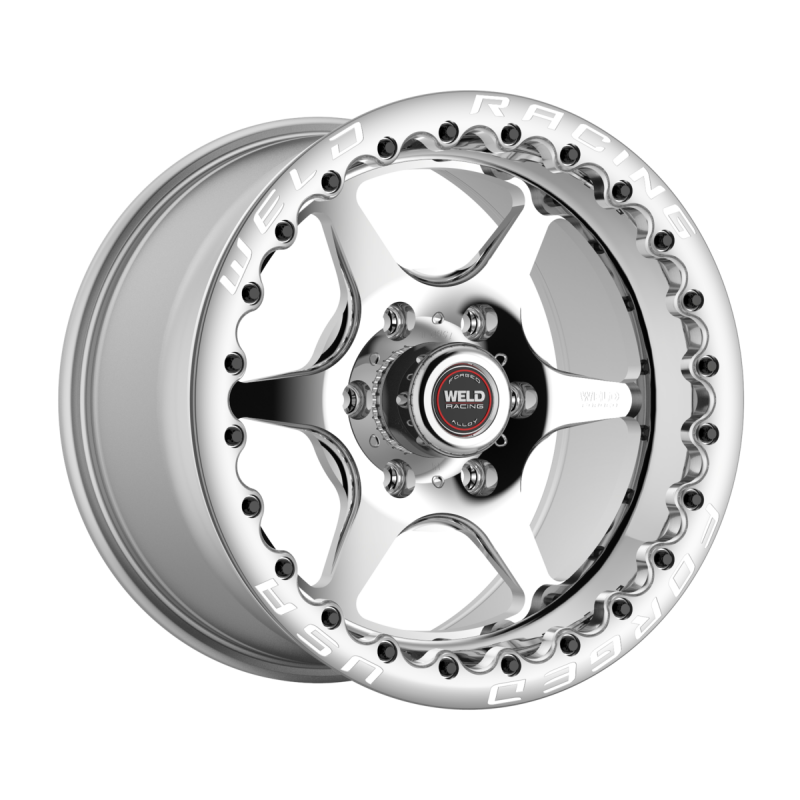 Weld S79HD 17x10 / 6x135 BP / 7.2in BS / 43mm / Street RT-S Series (ID Low Pad) SBL - Polished Wheel