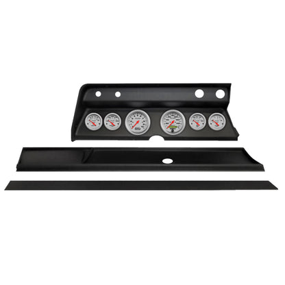 Autometer Ultra-Lite Direct Fit Dash Kit 1966 Chevy Chevelle (2 x 3-3/8in. / 4 x 2-1/16in.)