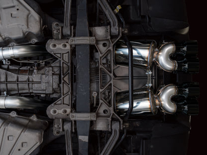 AWE Tuning C6 Chevrolet Corvette Z06/ZR1 Touring Edition Axle-Back Exhaust w/ Diamond Black Tips