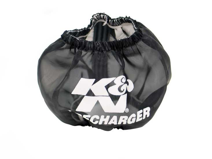 K&N Precharger Wrap Black Suzuki