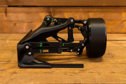 FDF Raceshop - BMW 5 Link Rear Suspension Display