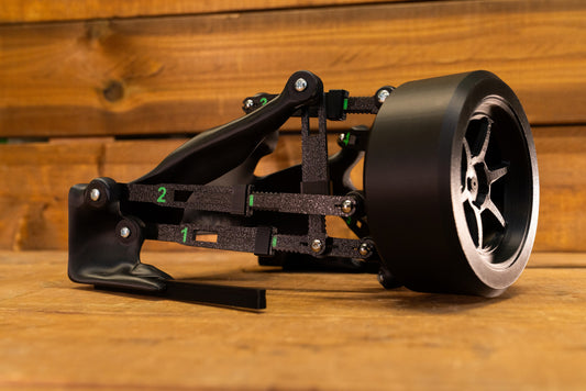 FDF Raceshop - BMW 5 Link Rear Suspension Display