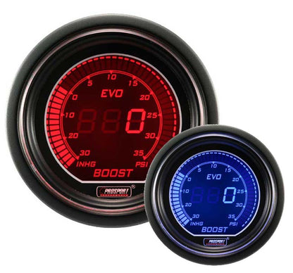 Prosport Gauges - 2-1/16" Evo Electrical Boost Gauge