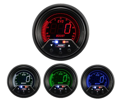Prosport Gauges - 2-3/8" Premium Evo Electrical Boost Gauge
