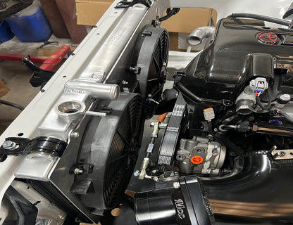 MX83 Radiator fan shrouds