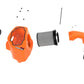 aFe POWER Momentum GT Pro Dry S Intake System 24-25 Toyota Land Cruiser (J250) - Orange Edition