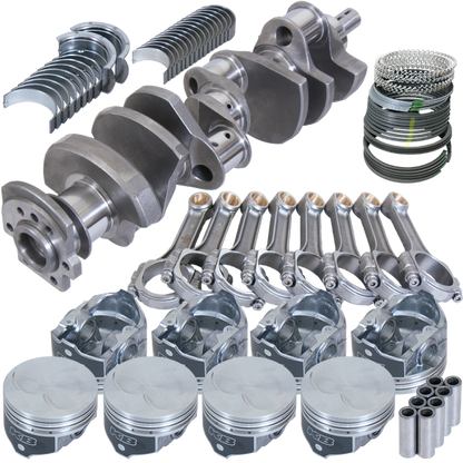 Eagle Chevy 400 3.750in Crank 5.700in I-Beam Rods -7cc Flat Top 4.155in Pistons Rotating Assembly
