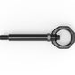 aFe 23-25 BMW M2 (G87) CONTROL Front / Rear Tow Hook - Black