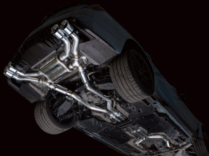 AWE Tuning 22-26 Cadillac CT5-V Blackwing SwitchPath Exhaust - Chrome Silver Tips