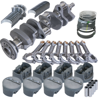 Eagle Chevy 350 3.750in Crank 5.700in I-Beam Rods -5cc Flat Top 4.030in Pistons Rotating Assembly