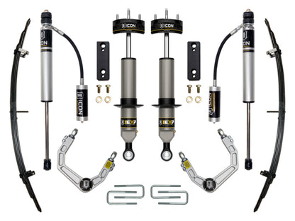 ICON 05-22 Toyota Tacoma 0-2in Stage 3 Exp Suspension System Billet