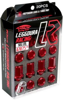 Project Kics 12X1.25 Purple Leggdura Racing Lug Nuts - 16 PCS
