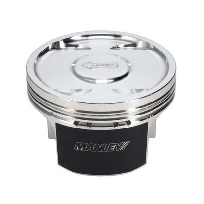 Manley Subaru 2.5L EJ257 WRX STi Piston Set - 99.55mm Bore 1.209in CH, -17.00 CC