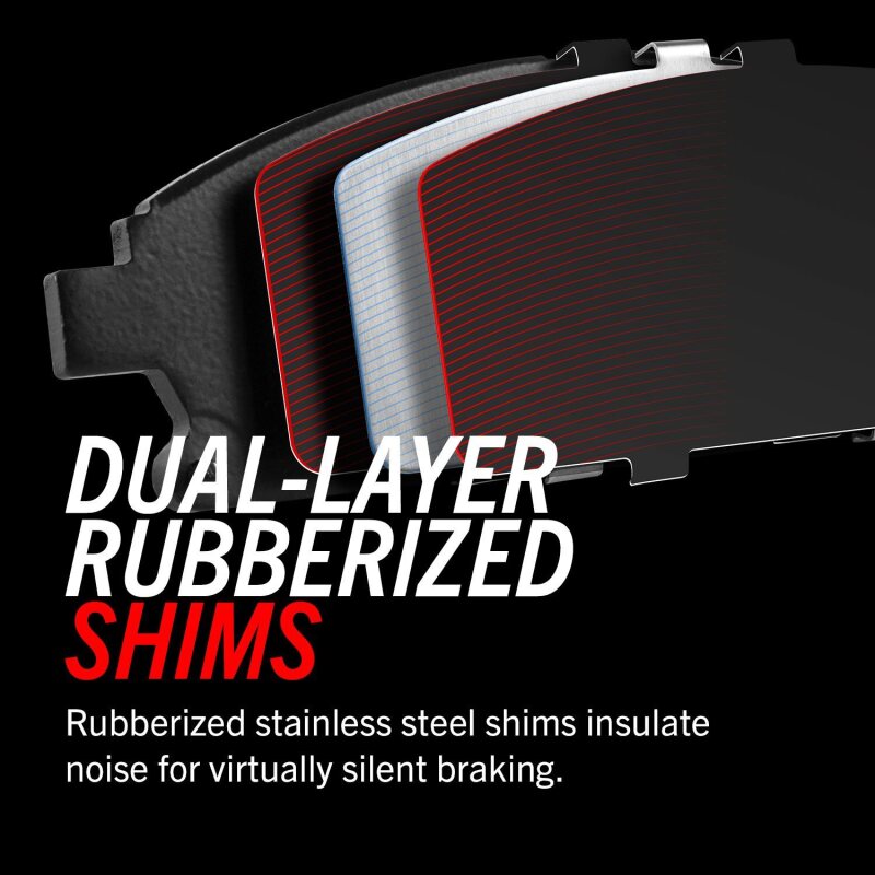 Power Stop 21-22 Nissan Titan Rear Z17 Evo Ceramic Brake Pads w/Hardware