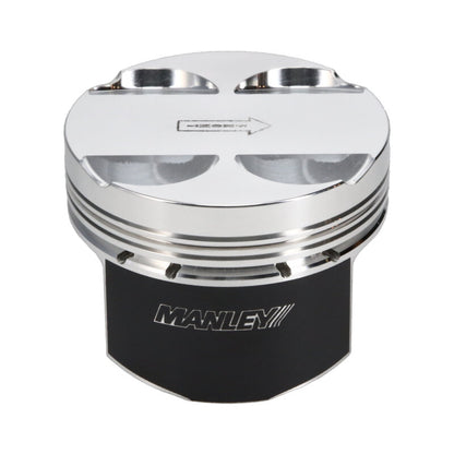 Manley Mitsubishi 2.0L 4G63 Piston Set - 85.00mm Bore 1.375in CH, -8.00 CC