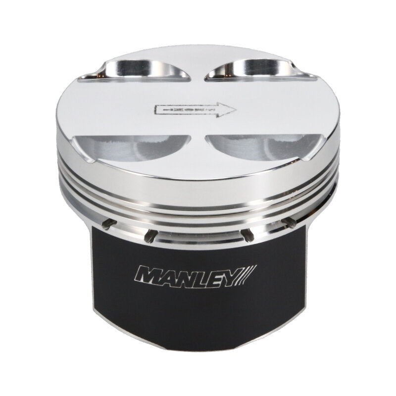 Manley Mitsubishi 4G63T 86.5mm (+1.5mm) -2cc Dome Extreme Duty Platinum Series Pistons w/ Rings