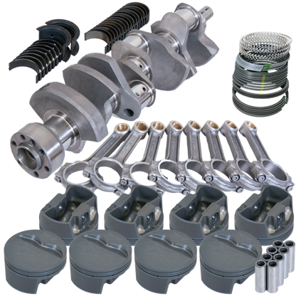 Eagle Chevy LT1 350 1Pc 3.480in Crank 6.000in I-Beam Rods -5cc 4.060in Pistons Rotating Assembly