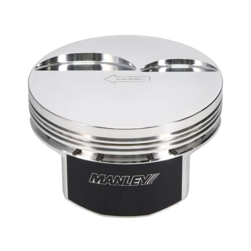 Manley Chevrolet LS Piston Set - 4.075in Bore 1.115in CH, -4.00 CC
