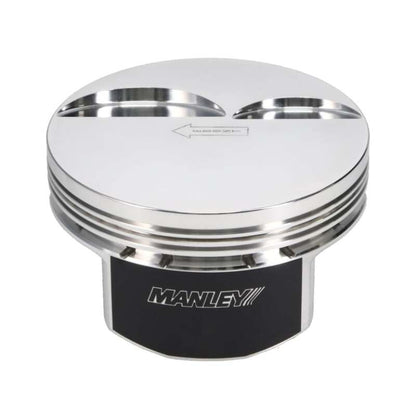 Manley Chevrolet LS Piston Set - 4.075in Bore 1.115in CH, -4.00 CC