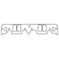 Cometic Chevrolet Gen-1 Small Block V8 .059in CFM-20 Intake Manifold Gasket Set - Brodix WP247 Head