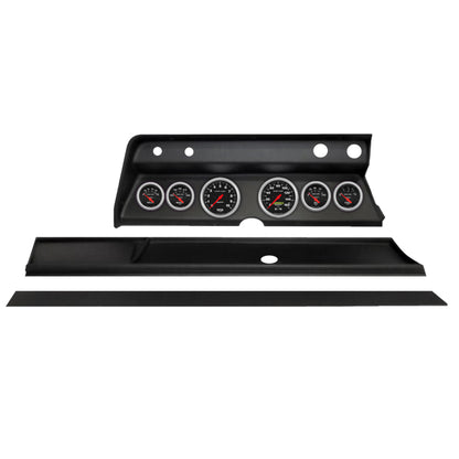 Autometer Sport-Comp Direct Fit Dash Kit 1967 Chevy Chevelle (2 x 3-3/8in. / 4 x 2-1/16in.)