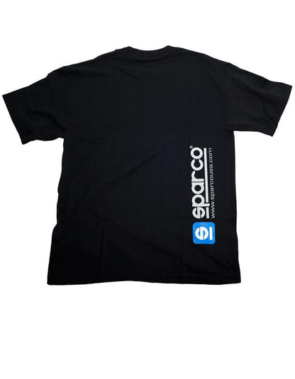 Sparco T-Shirt WWW Tri Black MED