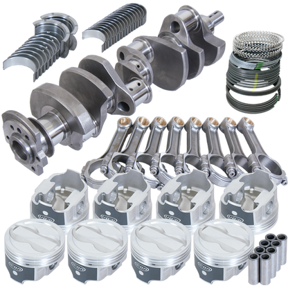 Eagle Chevy LT1350 1Pc 3.750in Crank 5.700in I-Beam Rods -18cc 4.040in Pistons Rotating Assembly