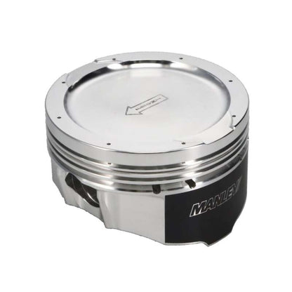 Manley Ford 4.6L Modular V8 Piston Set - 3.700in Bore 1.200in CH, -14.00 CC