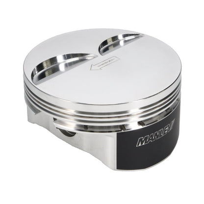 Manley Chevrolet LS Piston Set - 4.070in Bore 1.115in CH, -4.00 CC