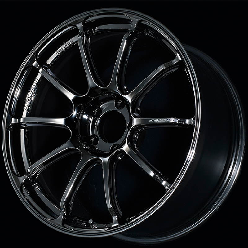 Advan RSIII 19x8.5 / +51 Offset / 5x114.3 / 73mm Bore / Black Chrome