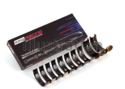 King Subaru WRX/STi EJ20 EJ22 EJ25 Flange #3 Position Performance Main Bearing Set - Size +0.25mm
