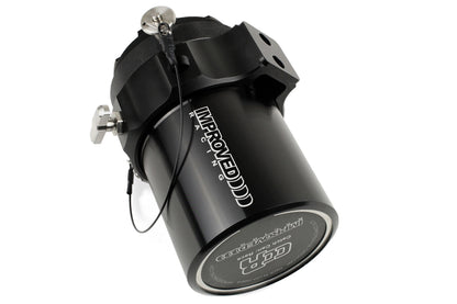 Improved Racing - CCRZ Competition Recirculated High-Flow Oil Catch Can, 0.5 Liter