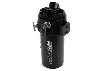 Improved Racing - CCRZ Competition Recirculated High-Flow Oil Catch Can, 1 Liter