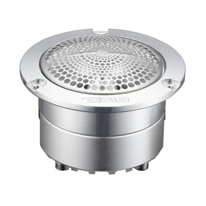DS18 3in Neodymium Super Bullet 120 Watts RMS 1in Titanium Vc 4ohm Silver