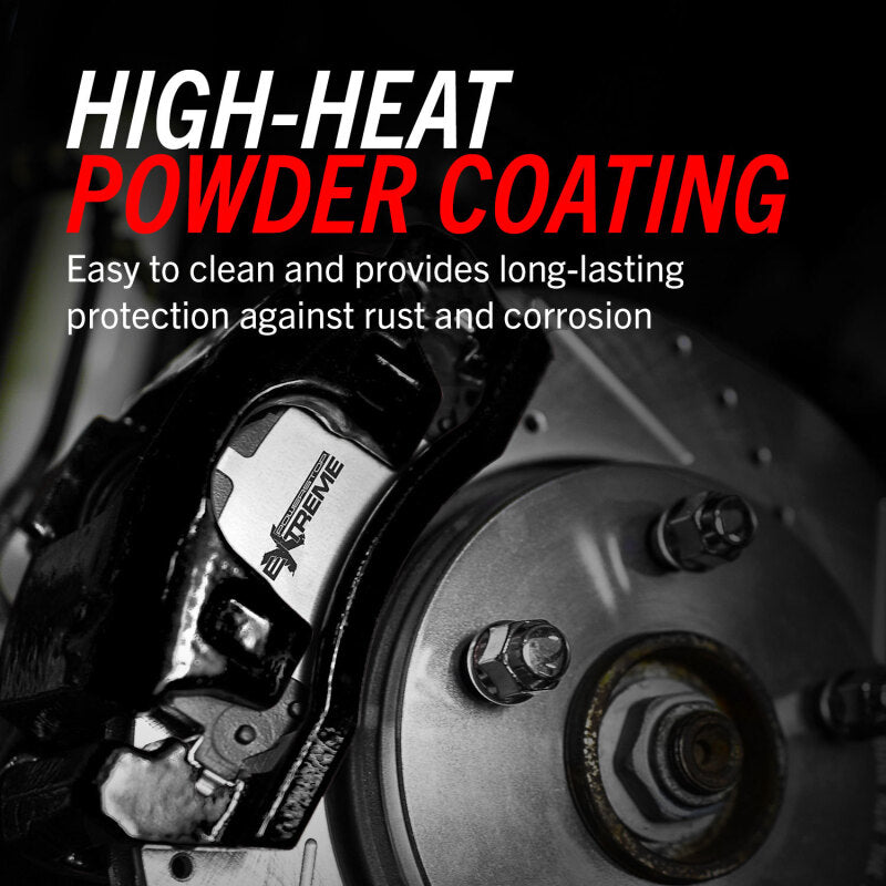 Power Stop 07-15 Toyota Tundra Front Black Caliper Pair w/o Bracket