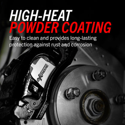 Power Stop 07-15 Toyota Tundra Front Black Caliper Pair w/o Bracket