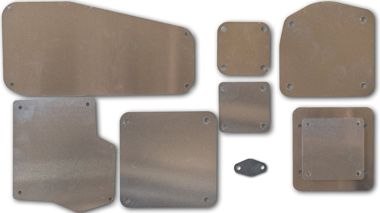 FDF Raceshop - Corvette C6 Firewall Block Off Plates