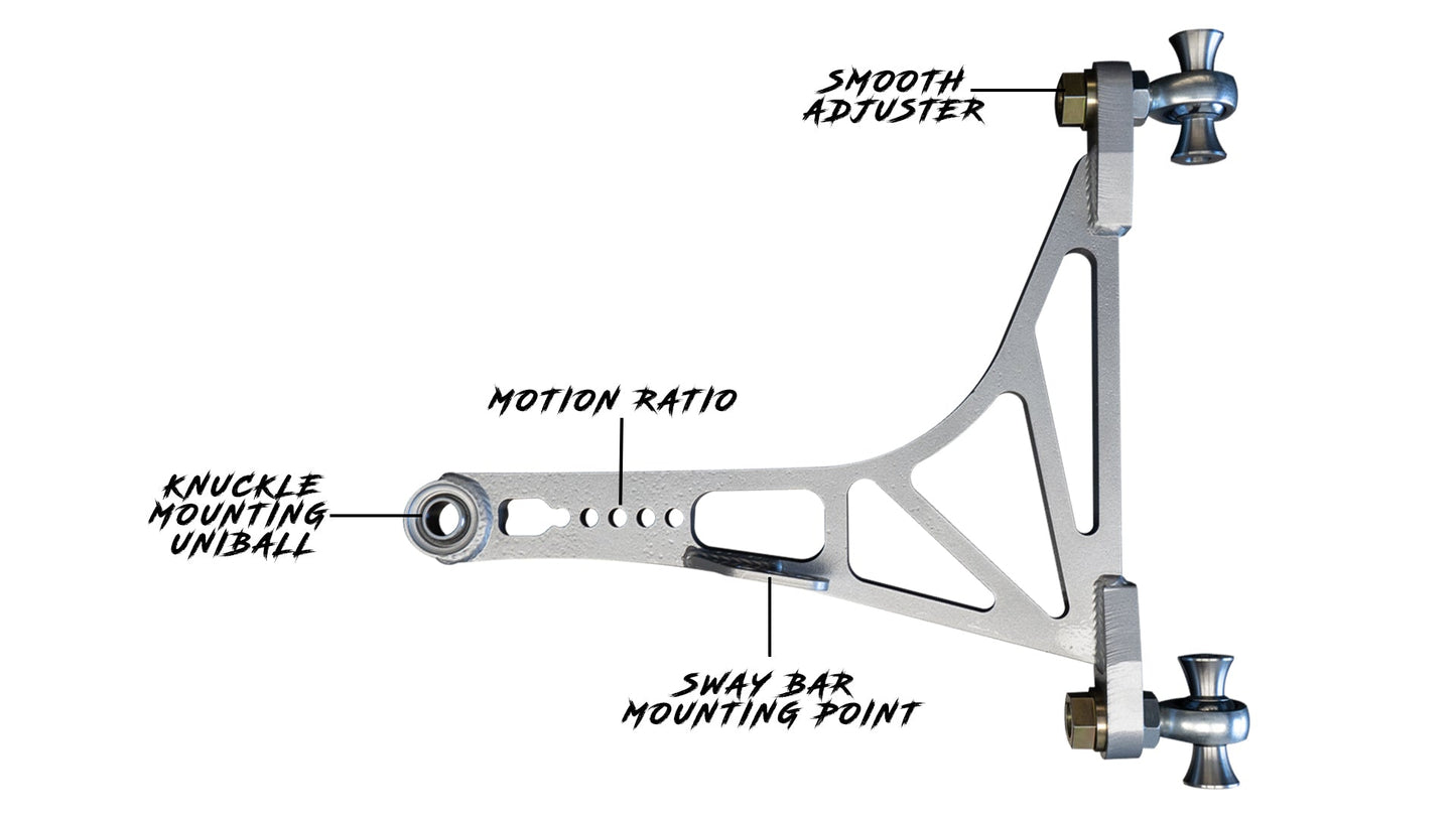 FDF Raceshop - Corvette C5/C6/C7 Front Lower Control Arms