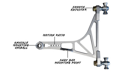 FDF Raceshop - Corvette C5/C6/C7 Front Lower Control Arms