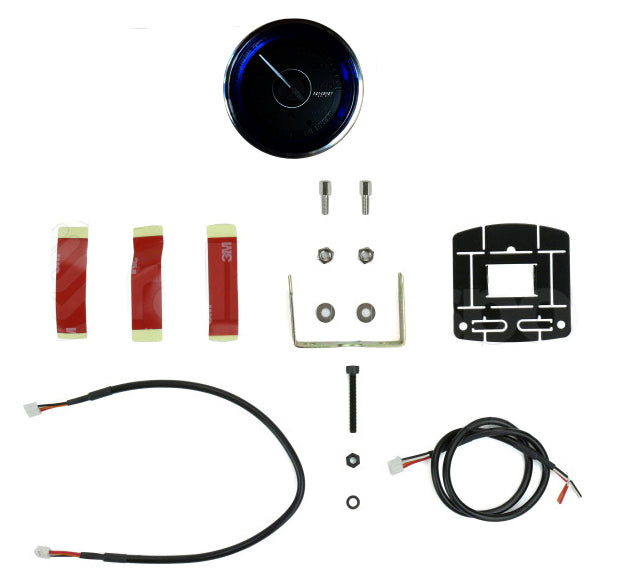 Prosport Gauges - 2-1/16" Crystal Blue Electrical Volt Gauge