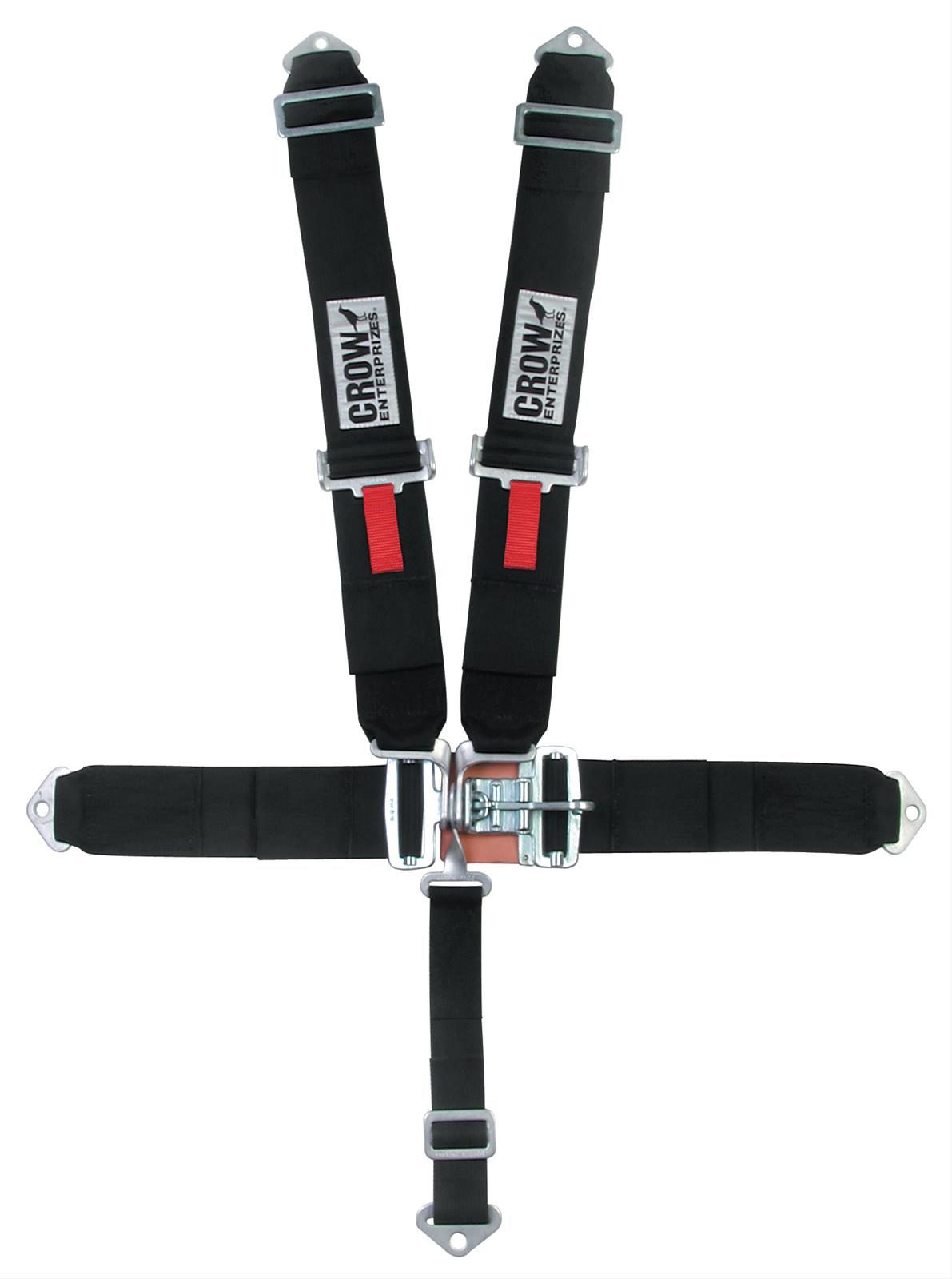 Crow Safety Gear - 5-Way Duck Bill Latch Racing Restraints 11064