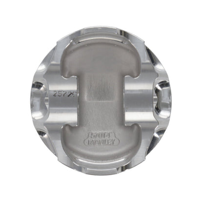 Manley Chevrolet LS Piston Set - 4.010in Bore 1.304in CH, -4.00 CC