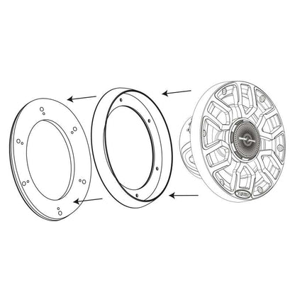 DS18 Ring Adapter From 7.7 to 6.5 ASA & ABS Material
