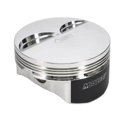 Manley Chevrolet LS Piston Set - 4.075in Bore 1.115in CH, -4.00 CC